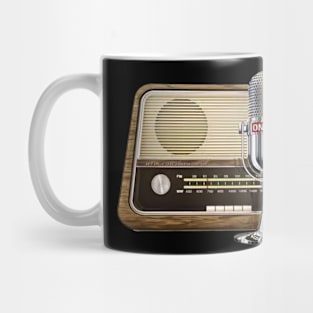 Radio On Air - Vintage Mug